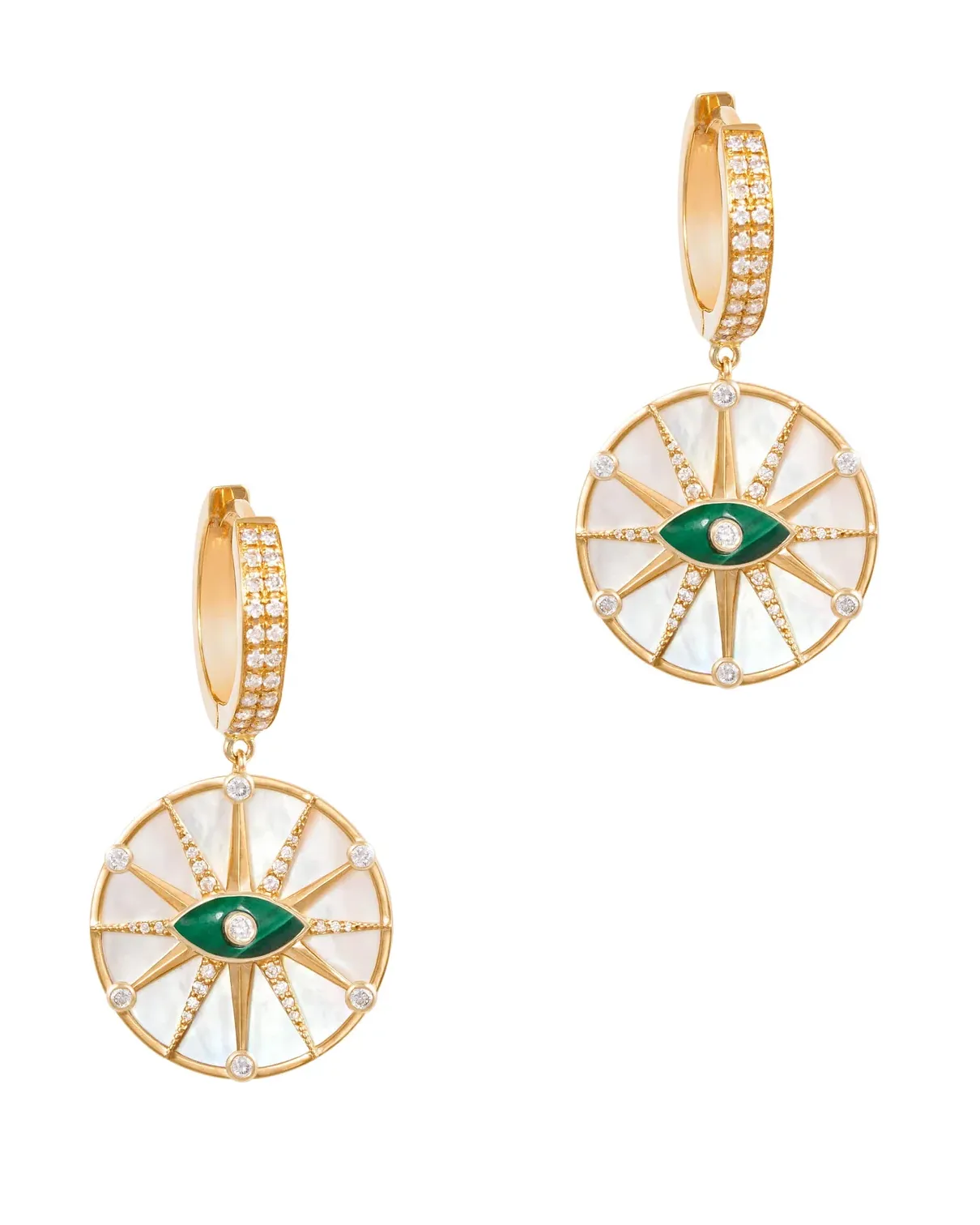 18K O'hara Eye Earrings