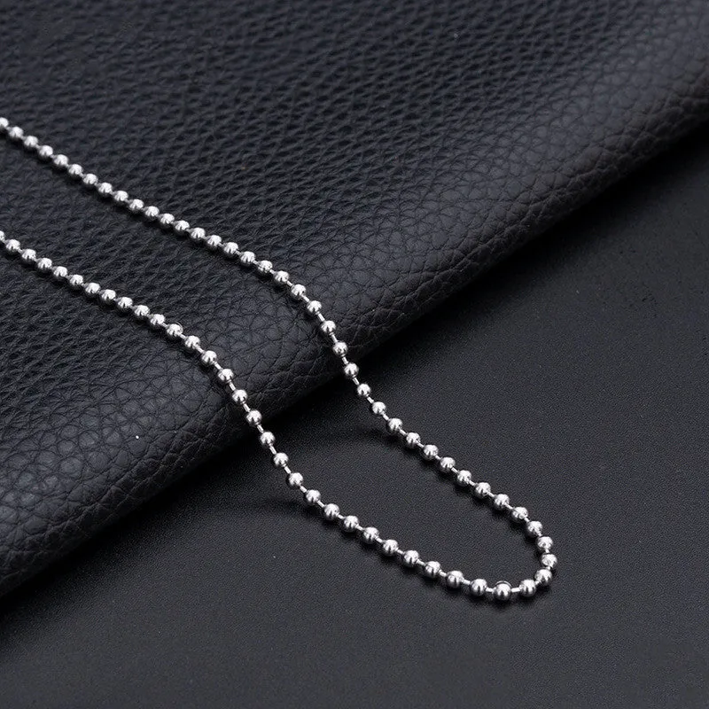 304 Stainless Steel Necklace Rope Simple For Women