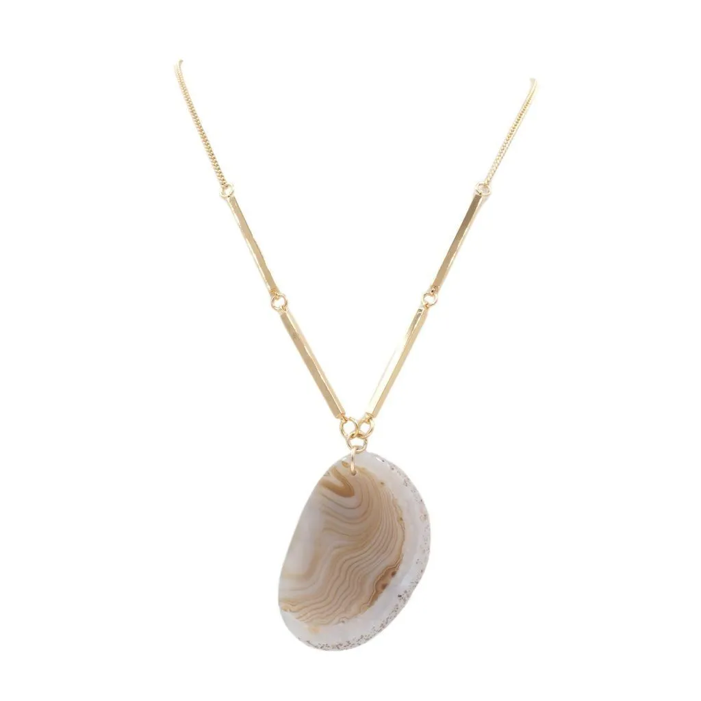 Agate Collection - Ashen Necklace (Wholesale)