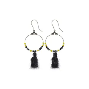 ANUK earrings, small, black