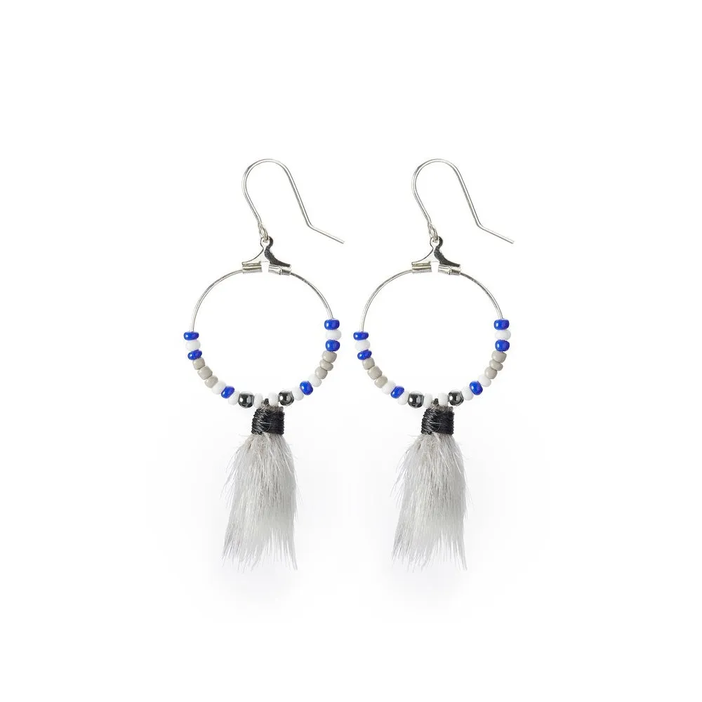 ANUK earrings, small, natural