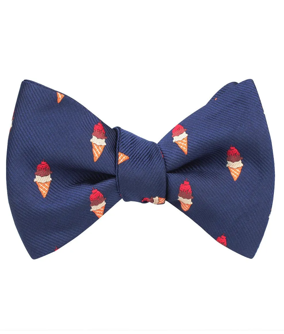 Artemy Ice Cream Self Bow Tie