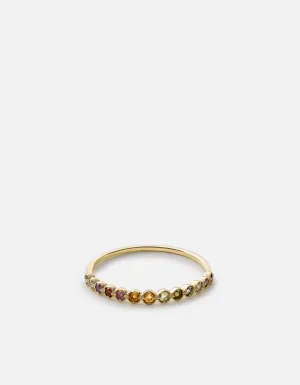 Athena Ring, 14k Gold/Stones