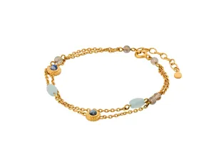 Autumn Sky Bracelet - Gold Plated