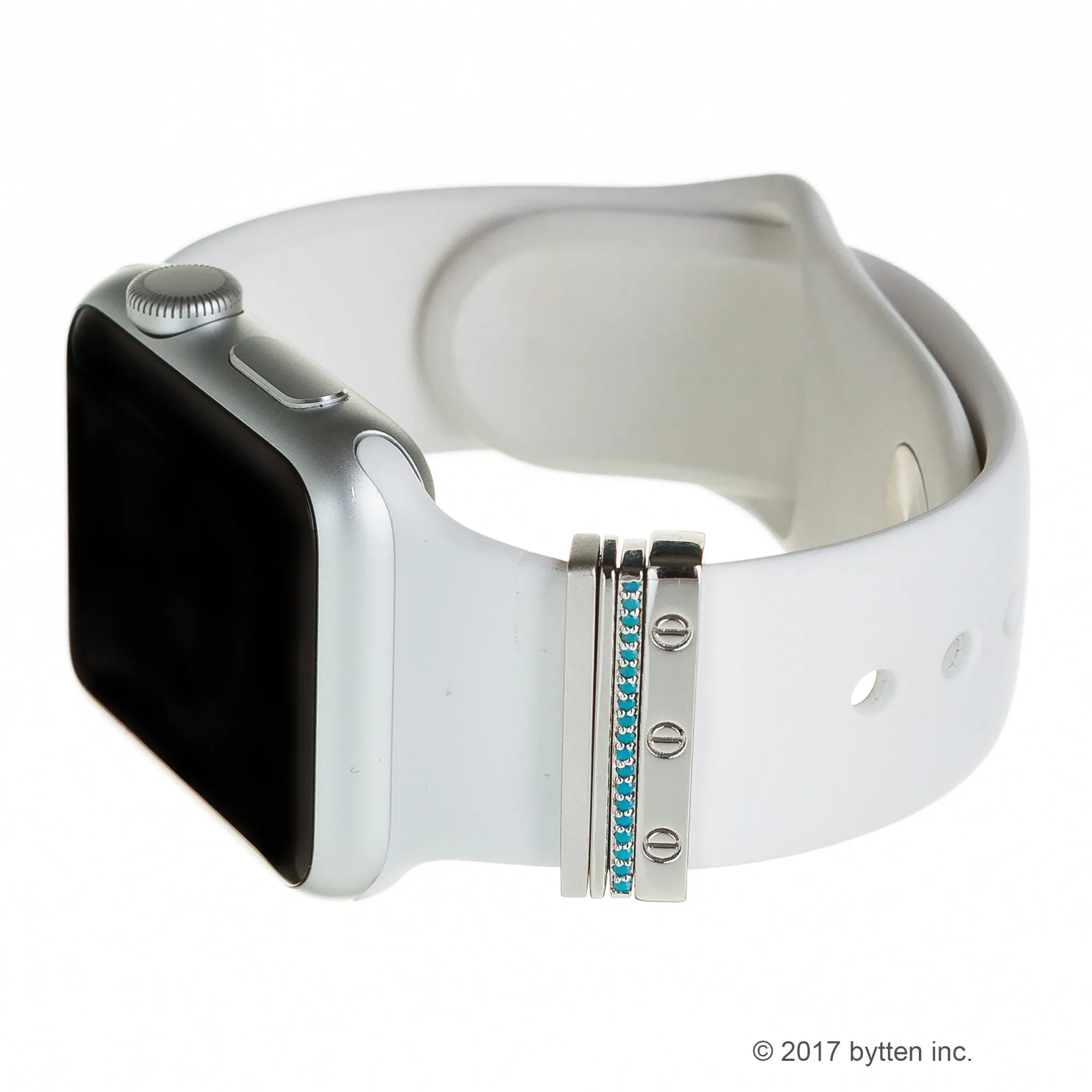 azul stack™ • Apple Watch & Fitbit band accessory