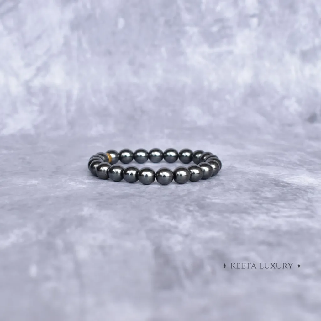 Basic - Hematite Bracelet