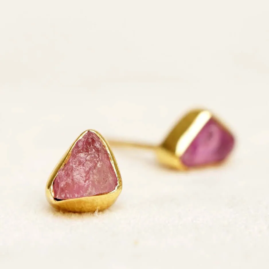 Birthstone Stud Earrings