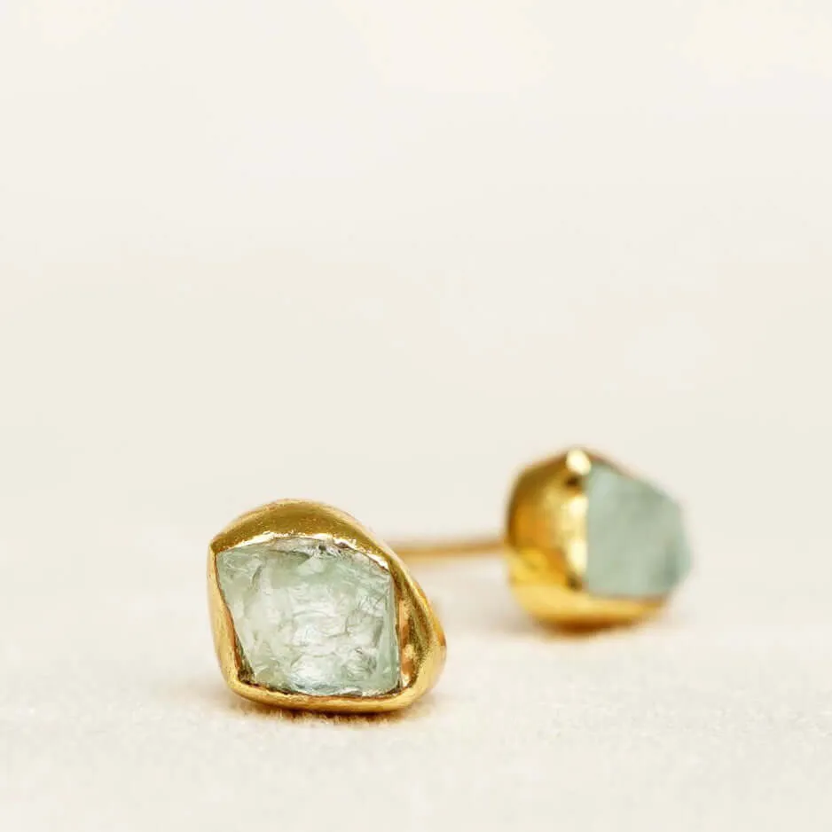 Birthstone Stud Earrings