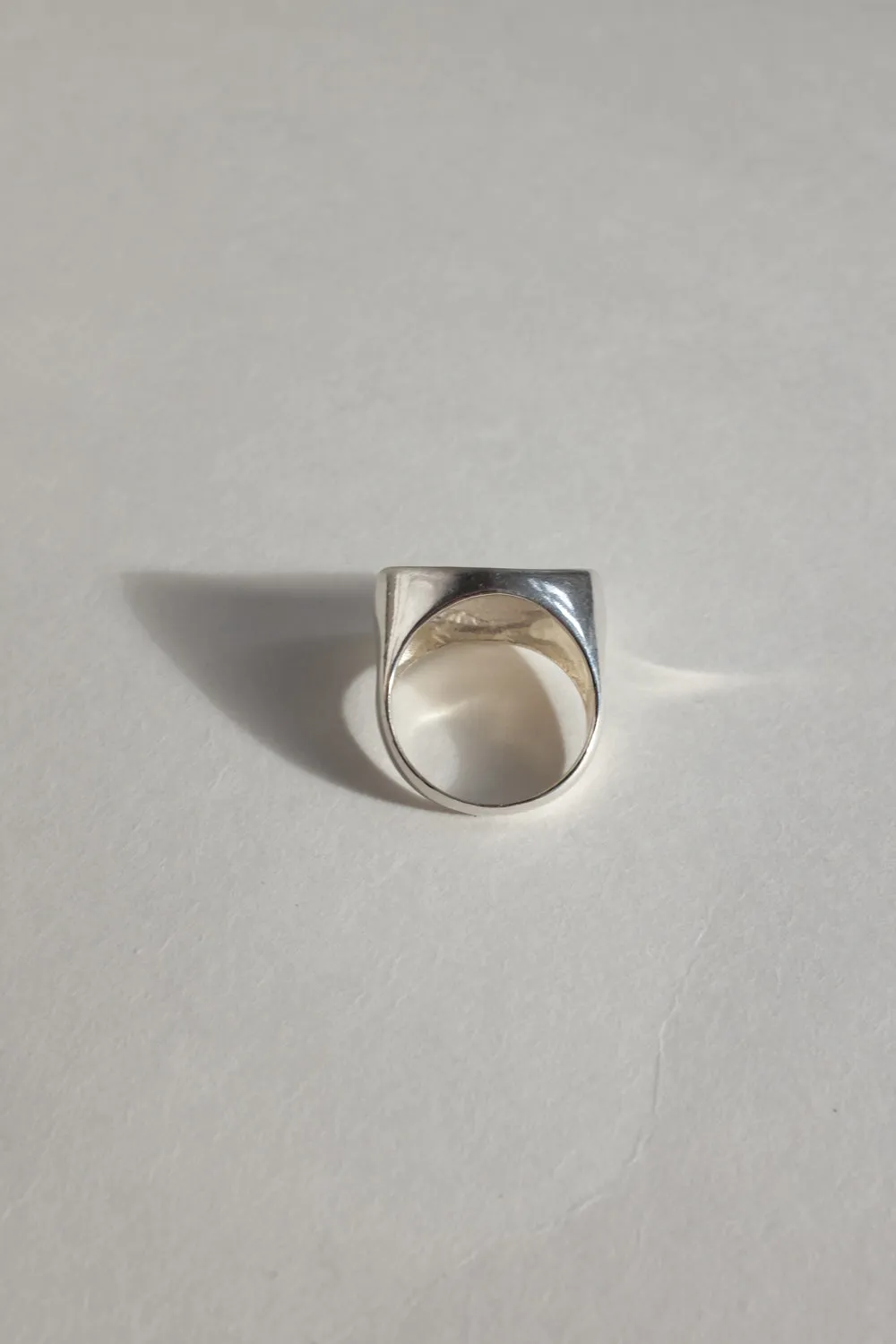 BOLD SIGNET SILVER 925 RING