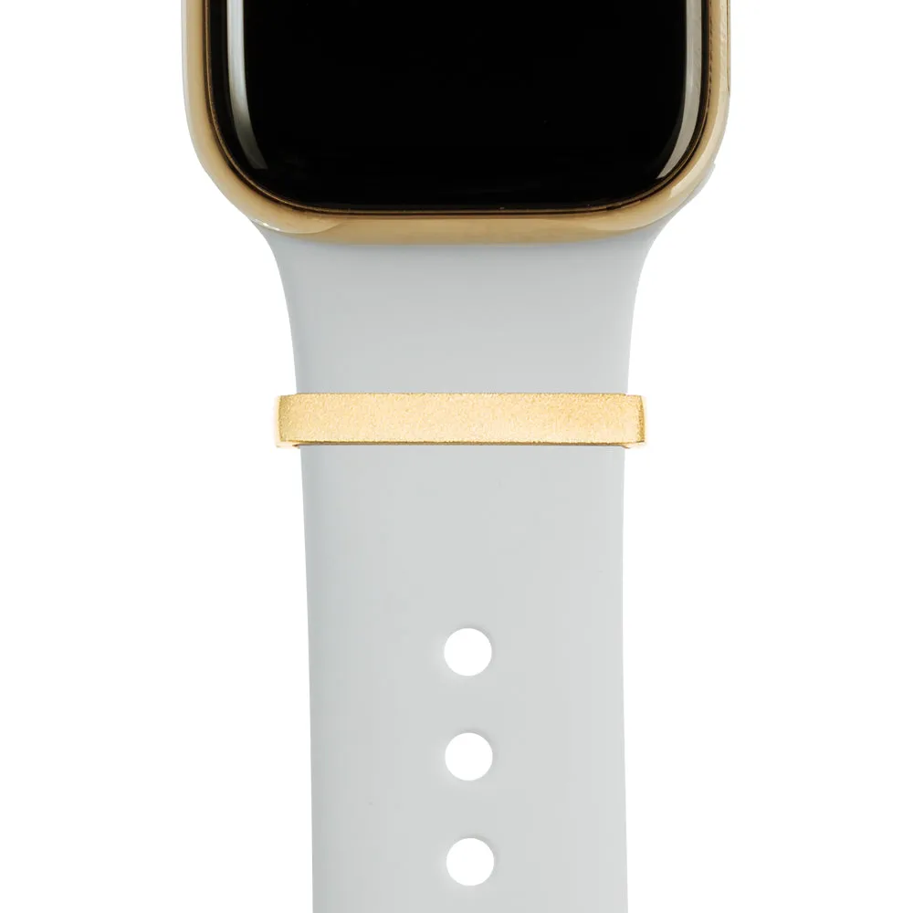 BYOB™ - gold stacking rings • Apple Watch & Fitbit band accessory