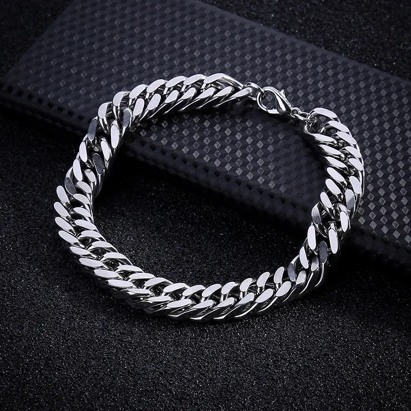 Chain Bracelet Simple Stainless Steel