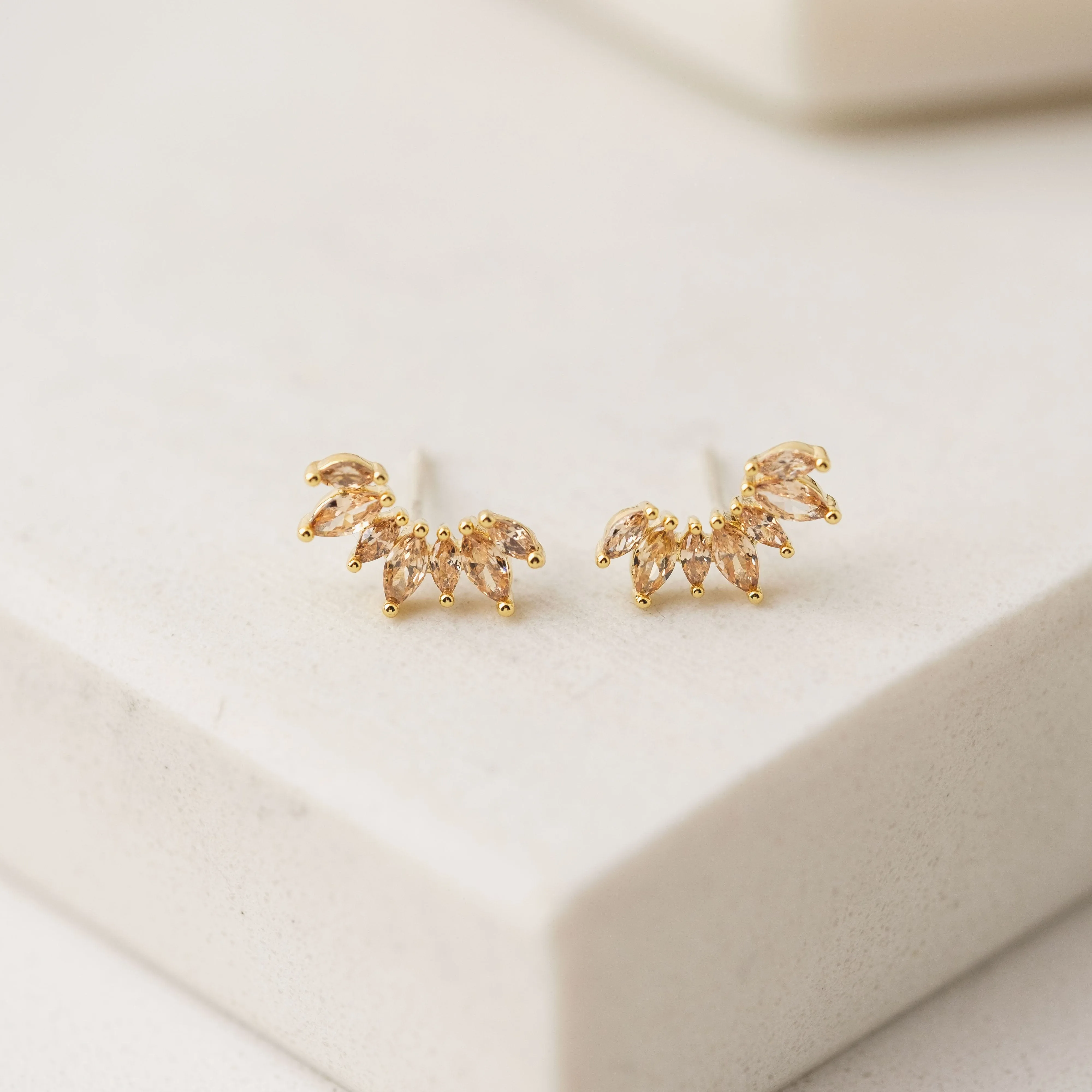 Crown Climber Earrings