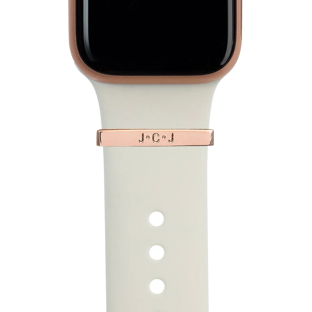 custom engraved 3mm bytten® ring • Apple Watch & Fitbit band accessory