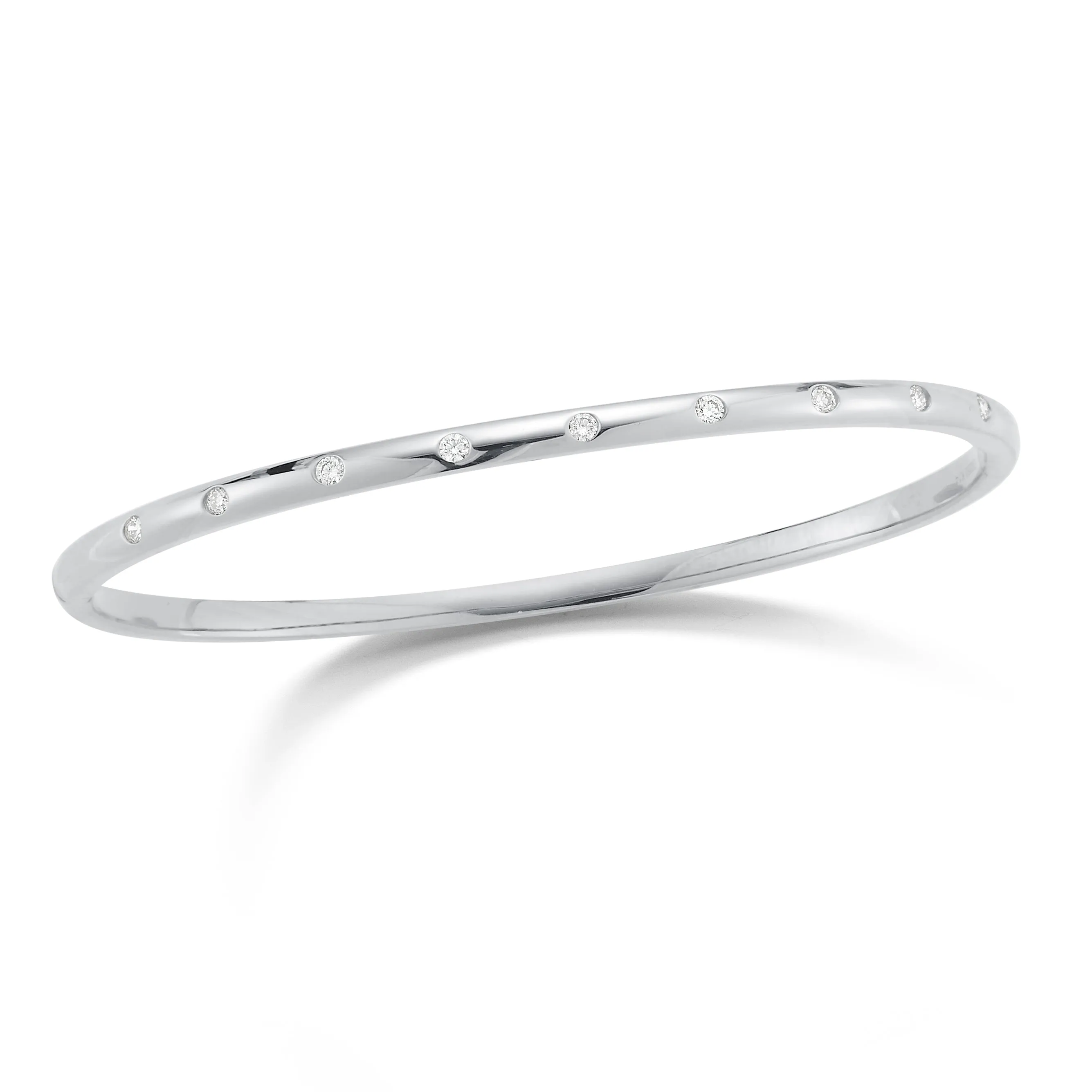 Diamond Simple Bangle Bracelet