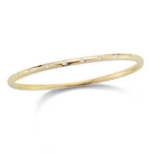 Diamond Simple Bangle Bracelet