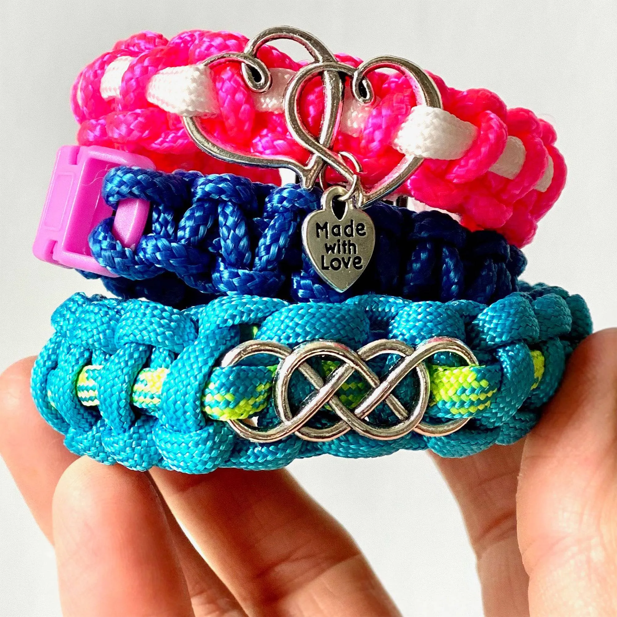 DIY Paracord Friendship Bracelets - Crafts Kit