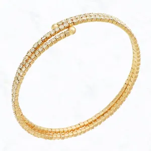 Double Diana Gold Bracelet