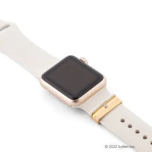 engravable gold glam stack™ • Apple Watch & Fitbit band accessory