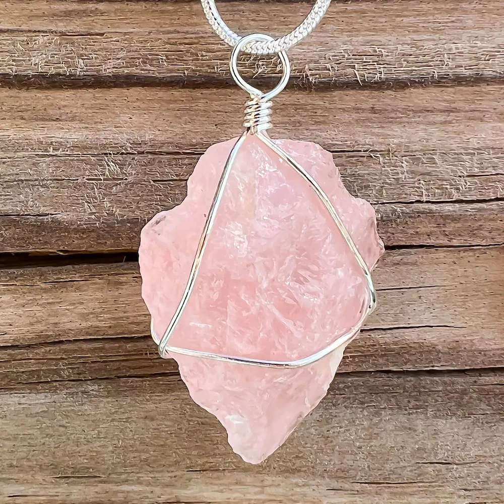 Gemstone Arrowhead Pendant Necklace