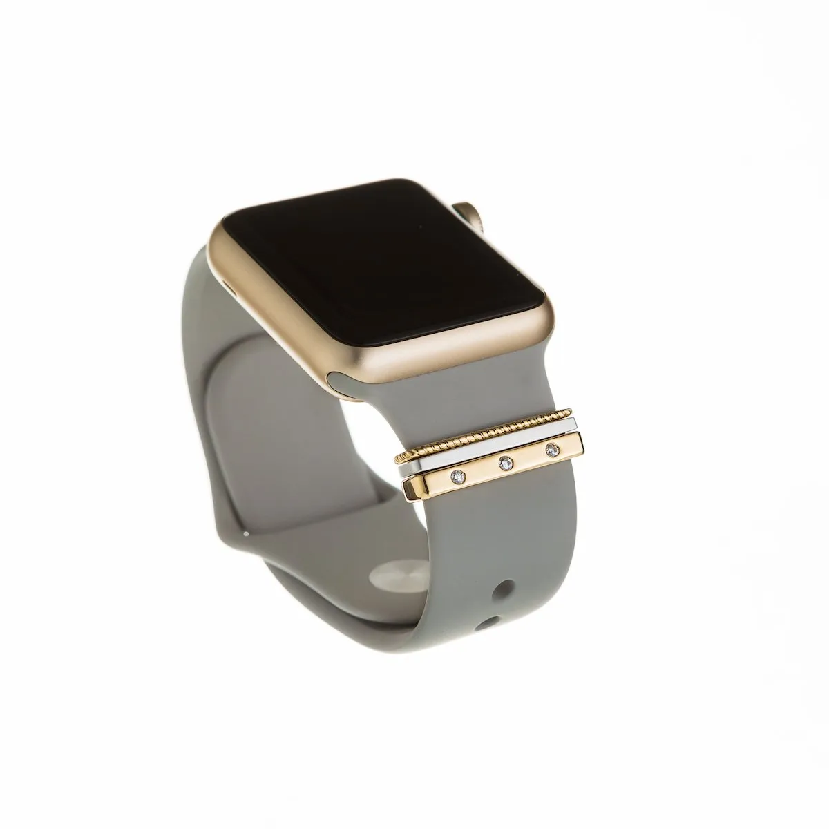 gold mini glam stack™ • Apple Watch & Fitbit band accessory