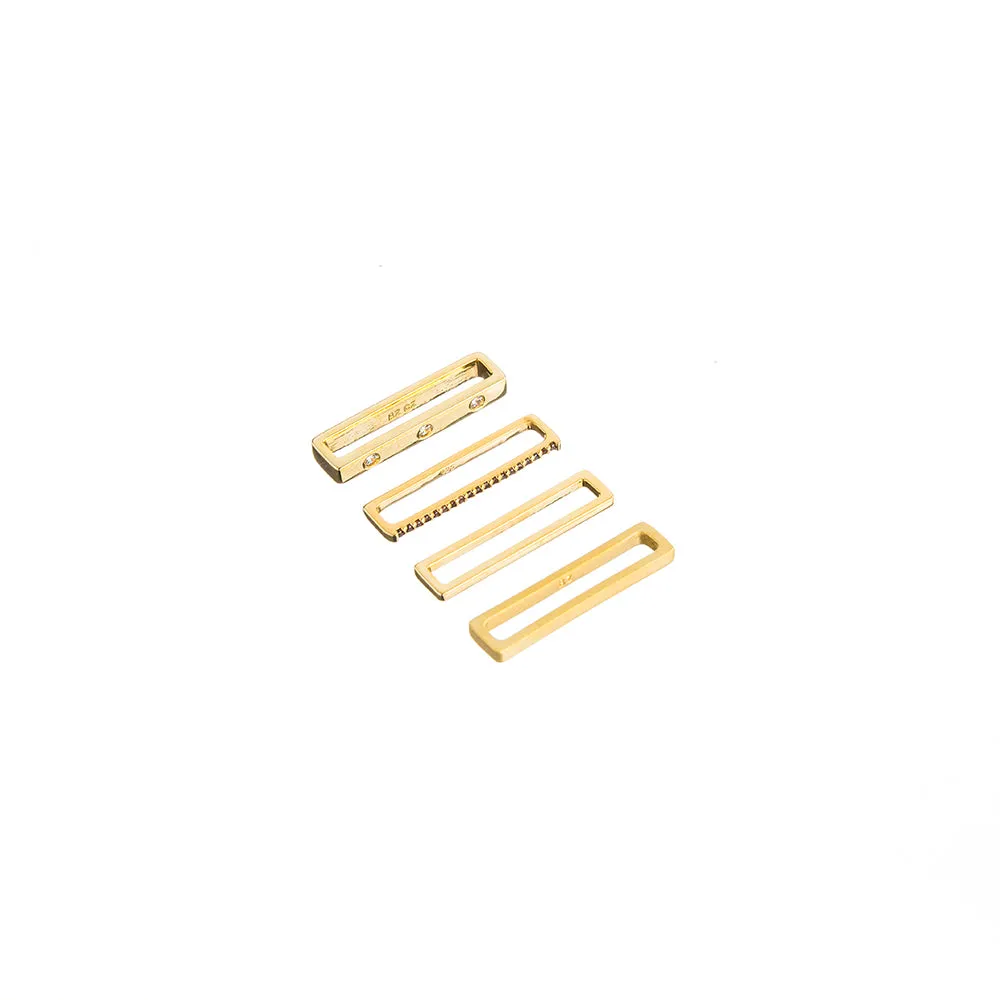 gold Monaco stack™ • Apple Watch & Fitbit band accessory