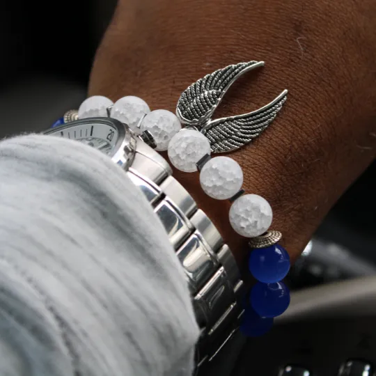 Guardian Angel Bead Bracelet