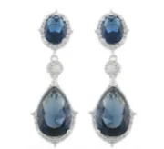 Isla Crystal Dangle Earrings