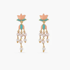 Jalaja Small Motif Drop Earring