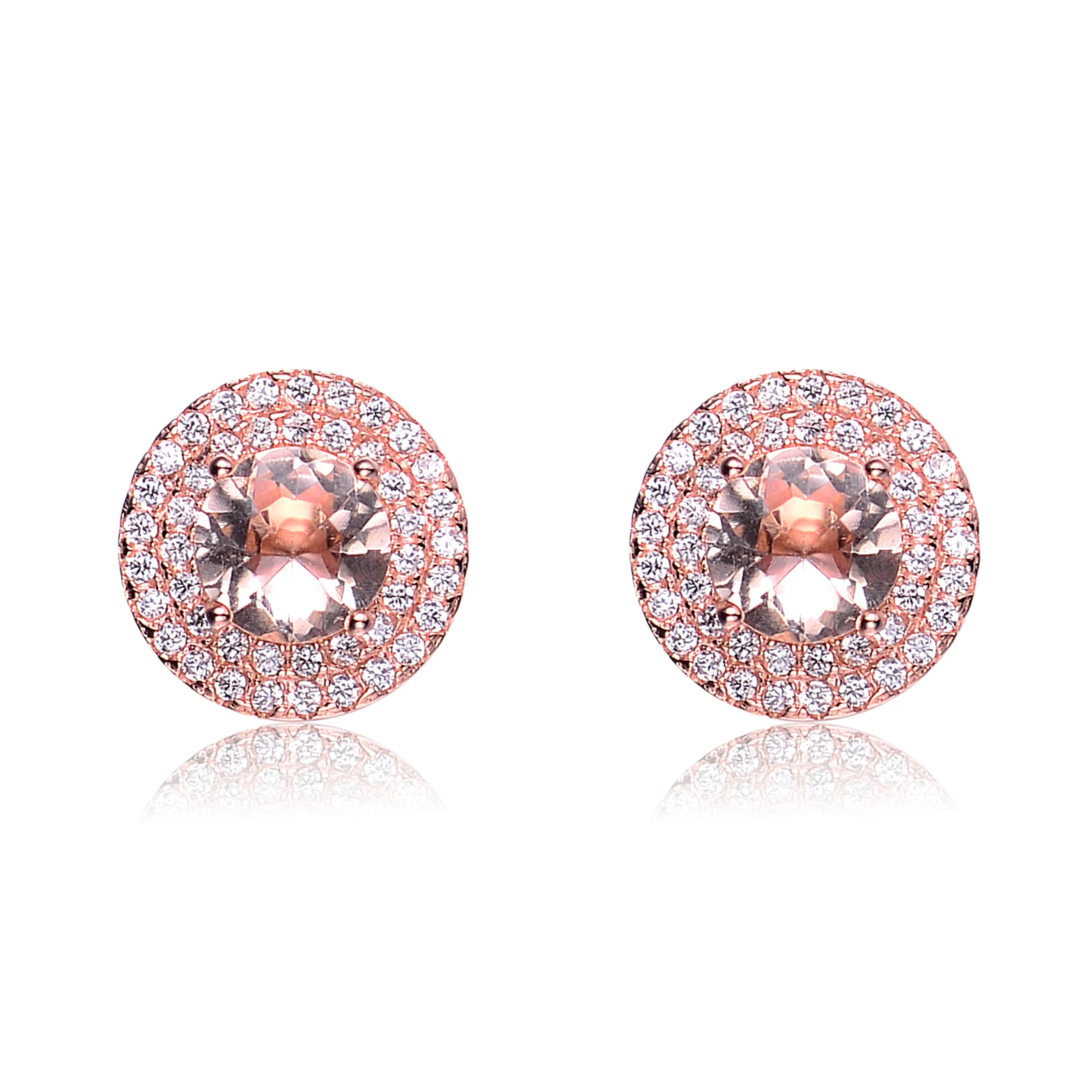 La Scène Double Halo Stud Earrings