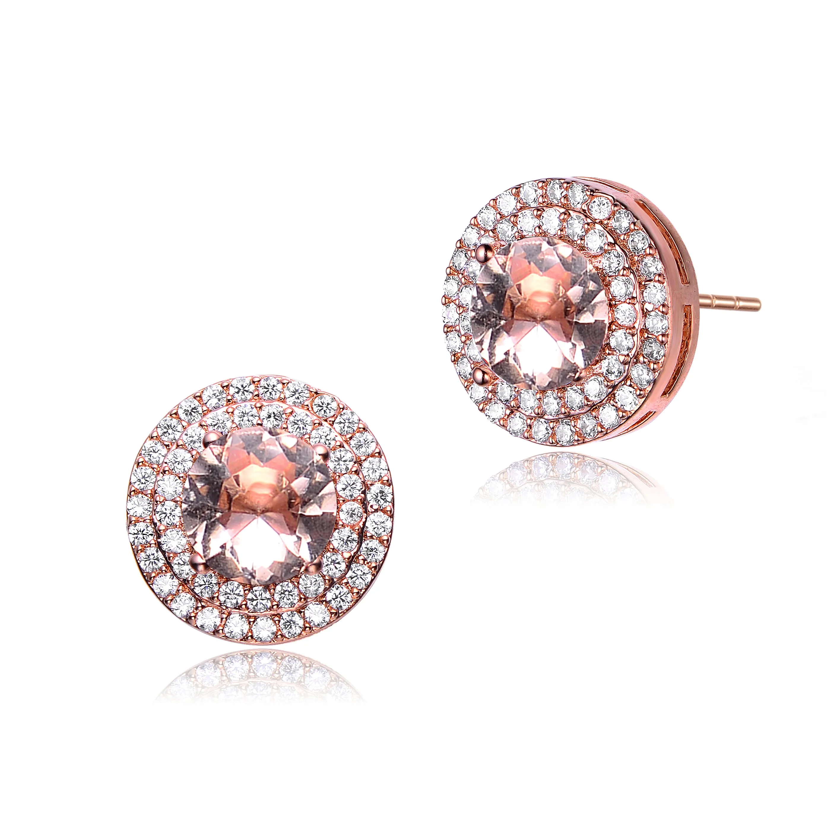 La Scène Double Halo Stud Earrings