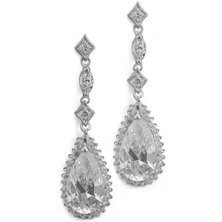 Leticia Cubic Zirconia Earrings