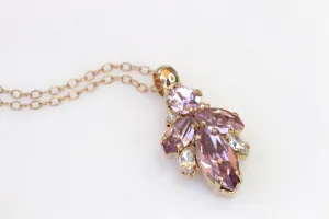 LIGHT AMETHYST NECKLACE