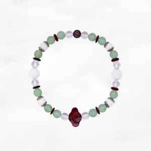 Lotus Pond Beaded Aventurine Bracelet