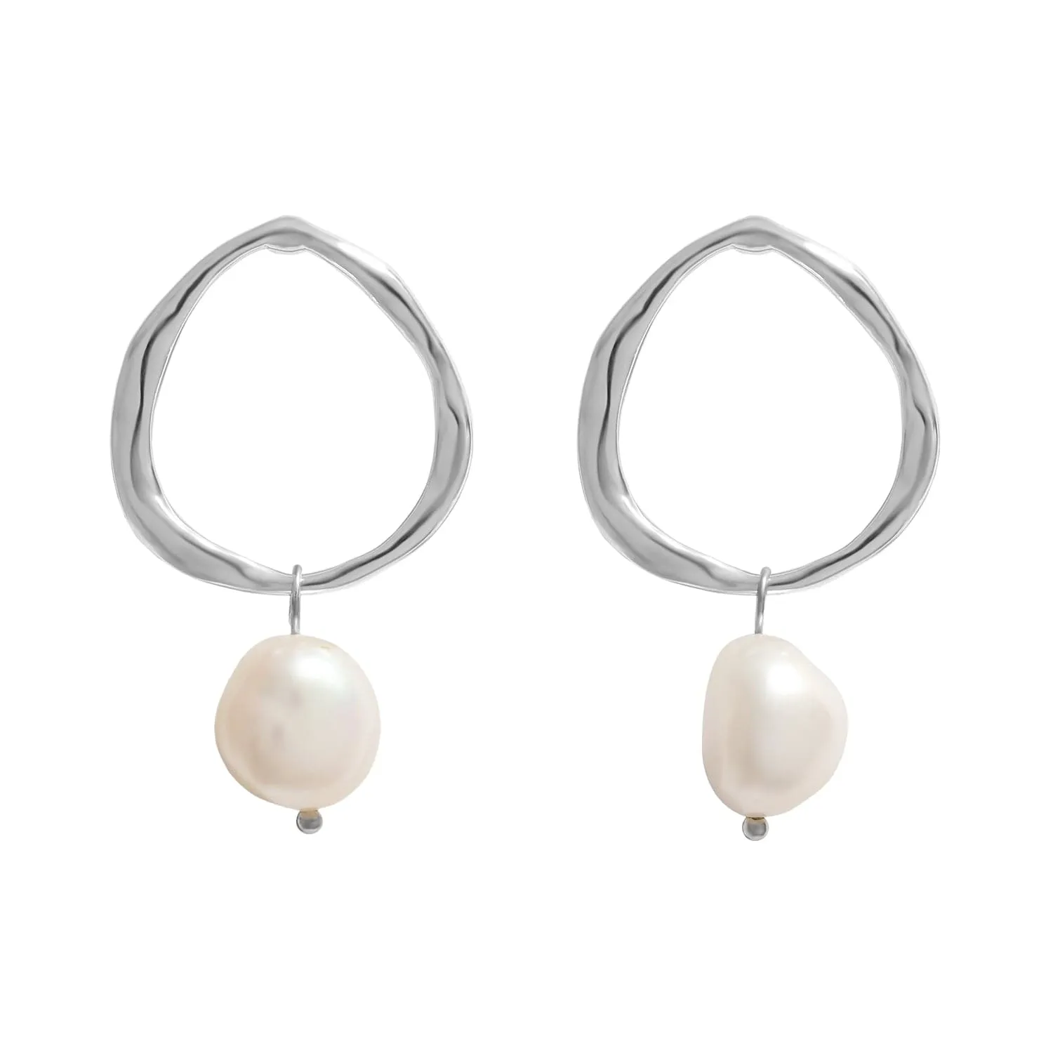 Love Local Fiji Pearl Hoops 2,2cm