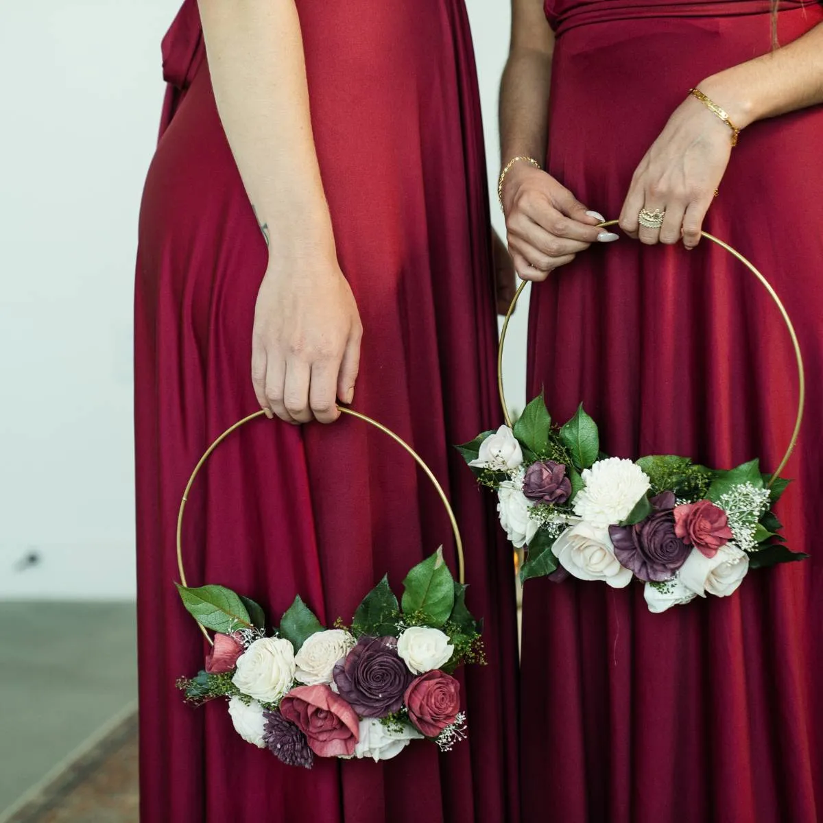 Love Story Hoop Bouquet