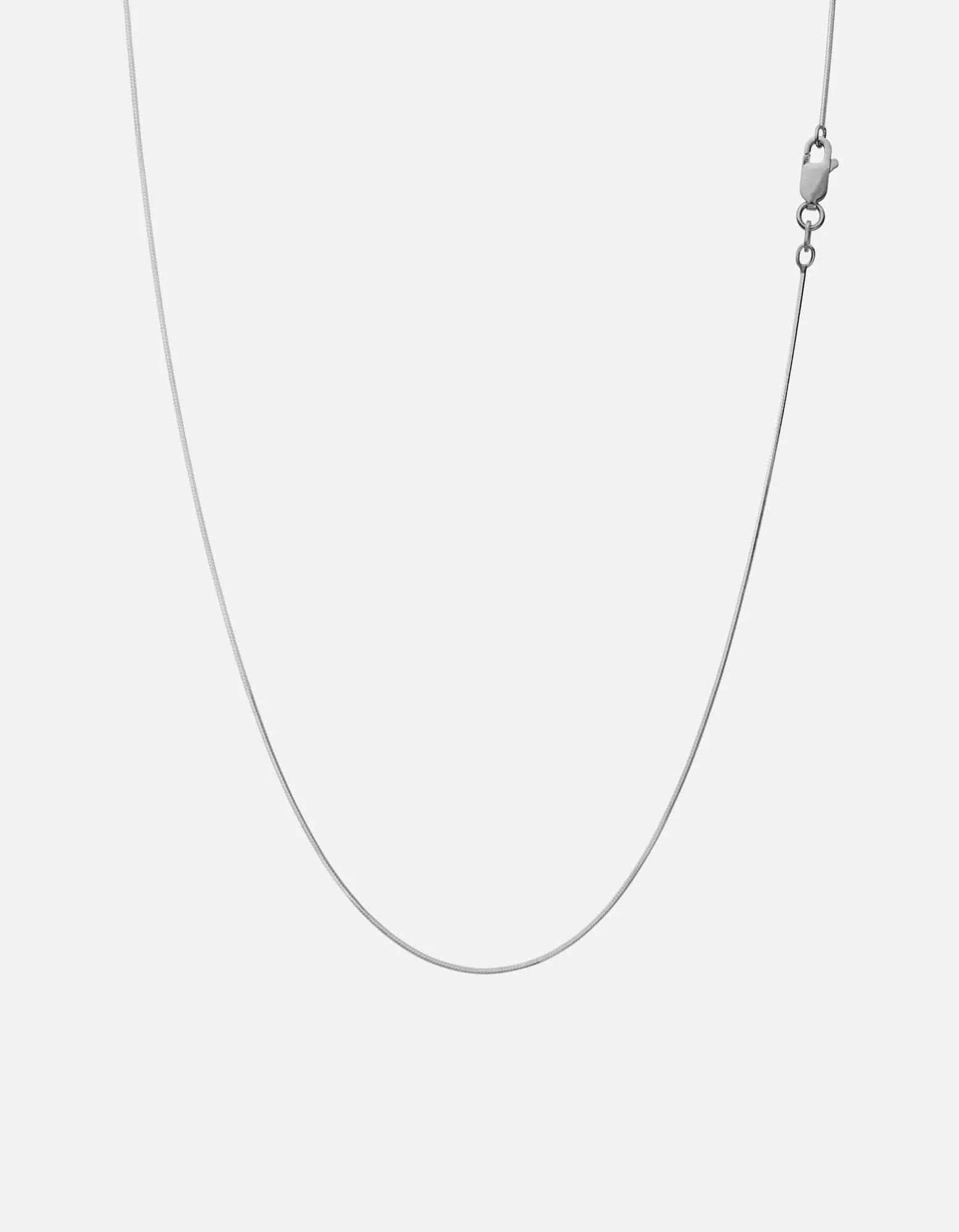 Lynx Chain Necklace, Sterling Silver