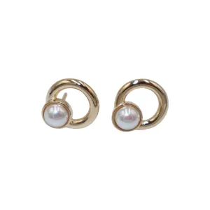 MADRE PERLA PEARL RING EARRINGS