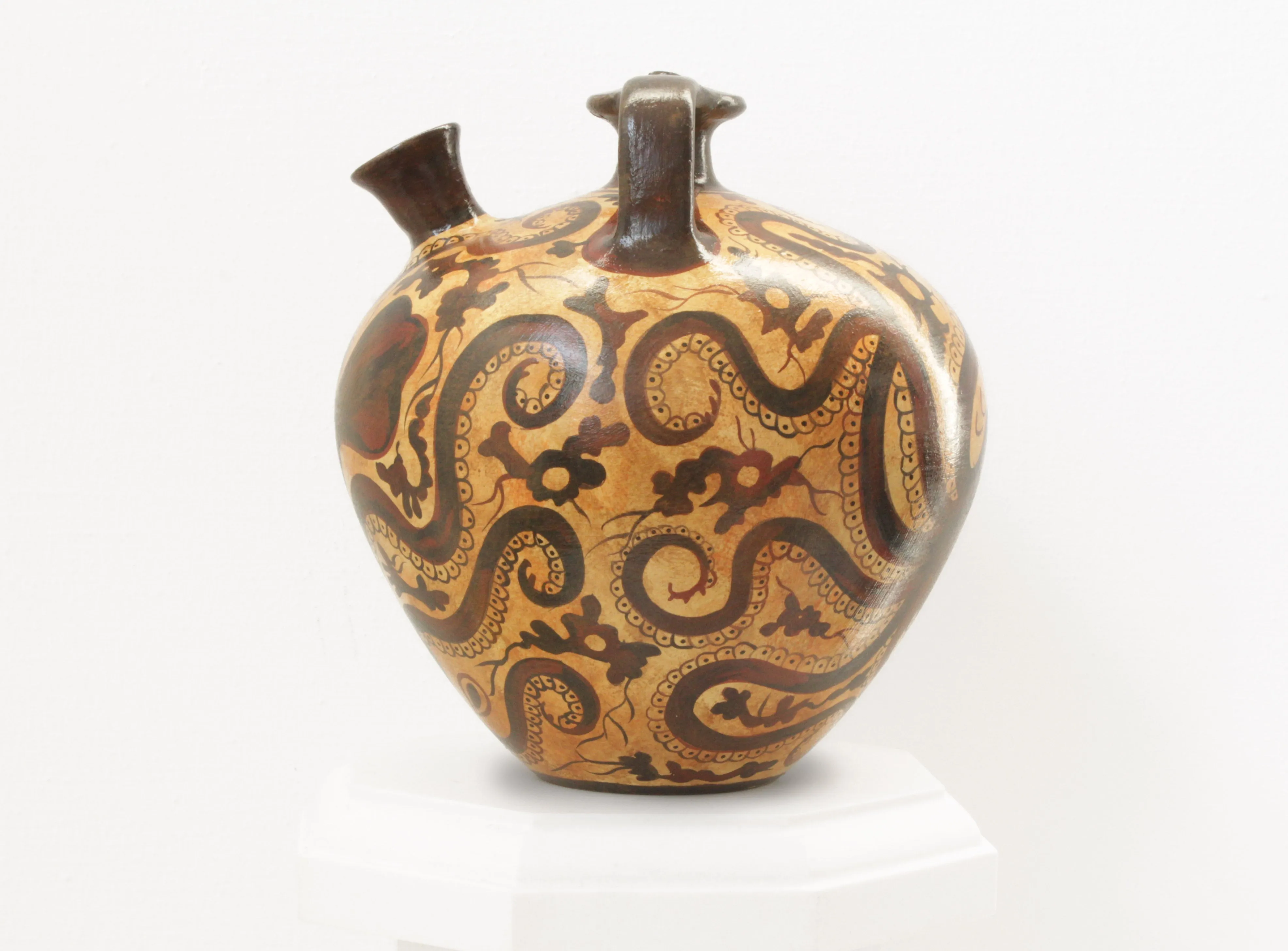 Minoan Octopus Vase Amphora