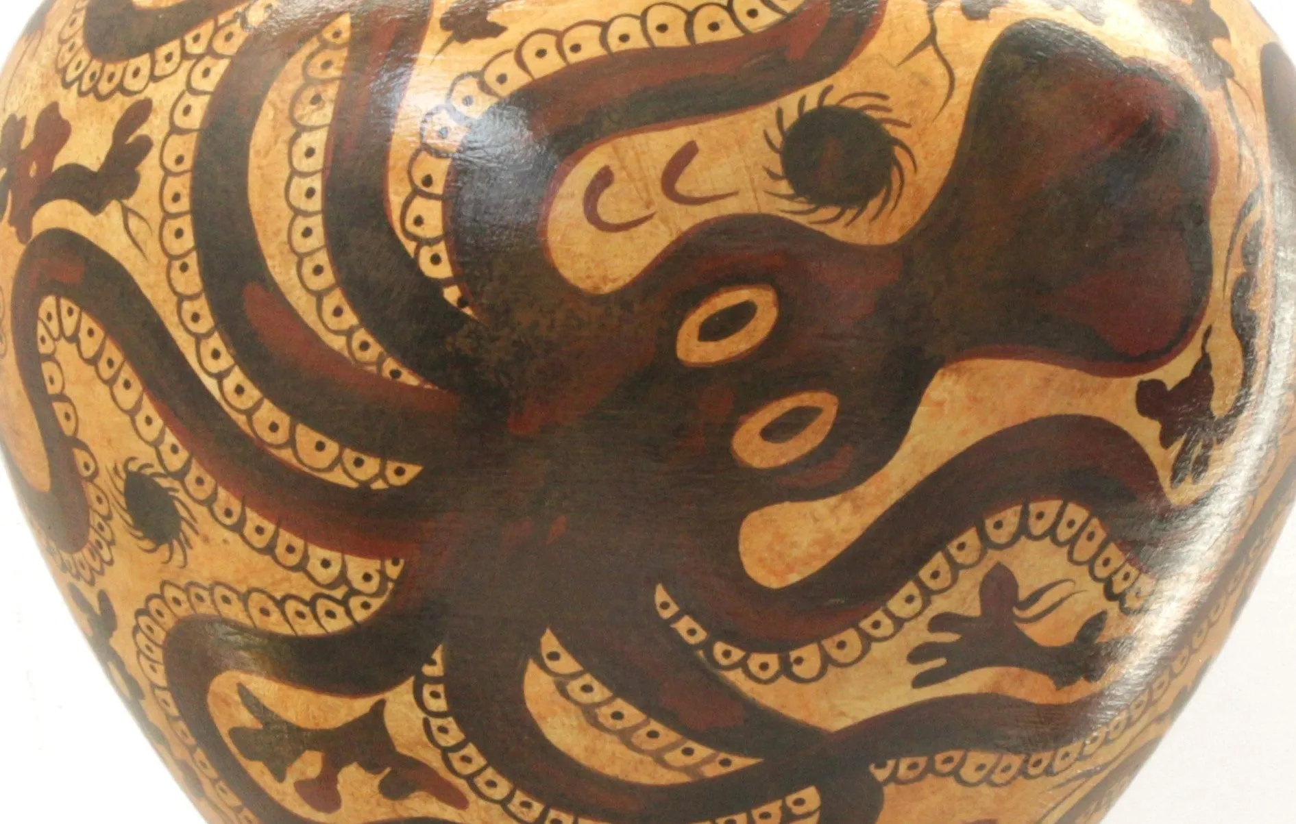 Minoan Octopus Vase Amphora