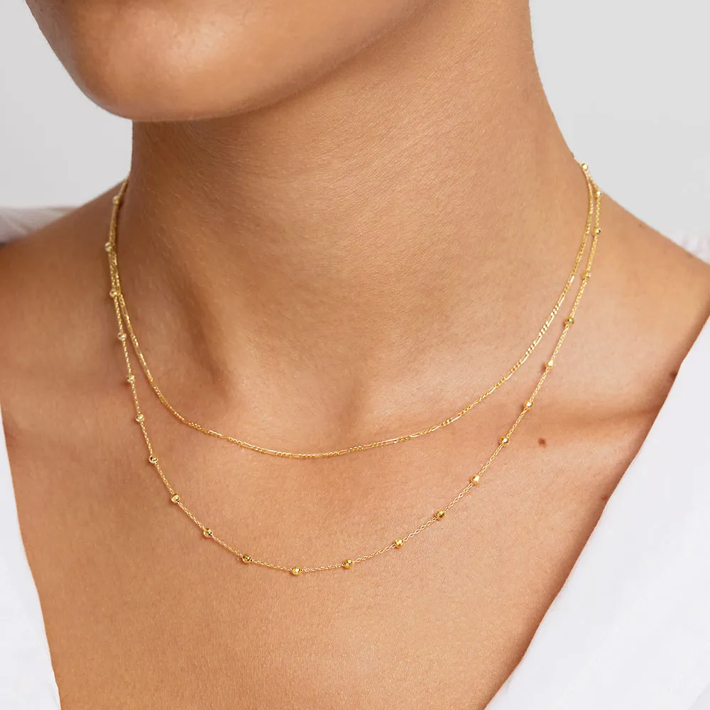 Oh So Fine Figaro Chain in Gold