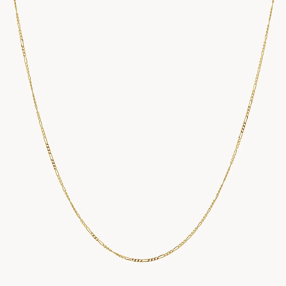 Oh So Fine Figaro Chain in Gold