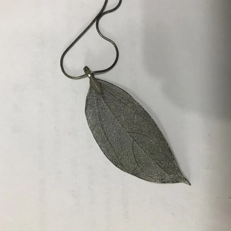 Real Leaf Necklace