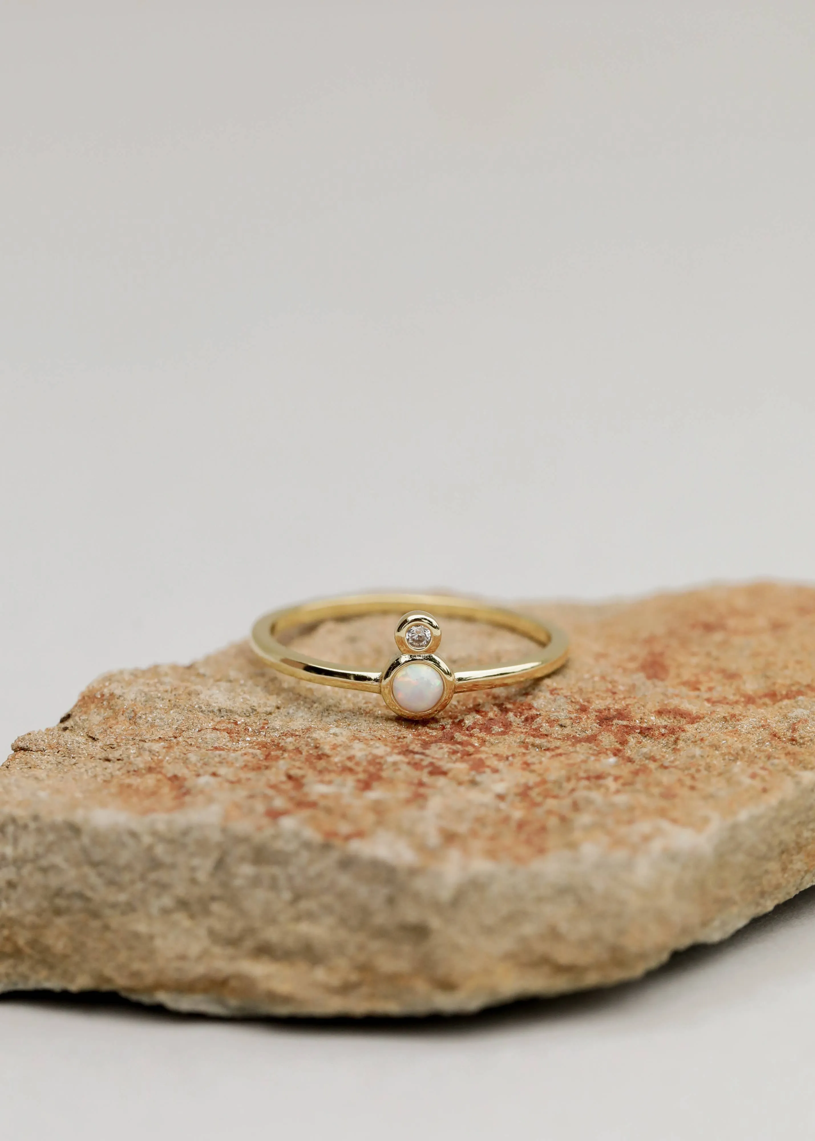 Ring - Opal Infinity