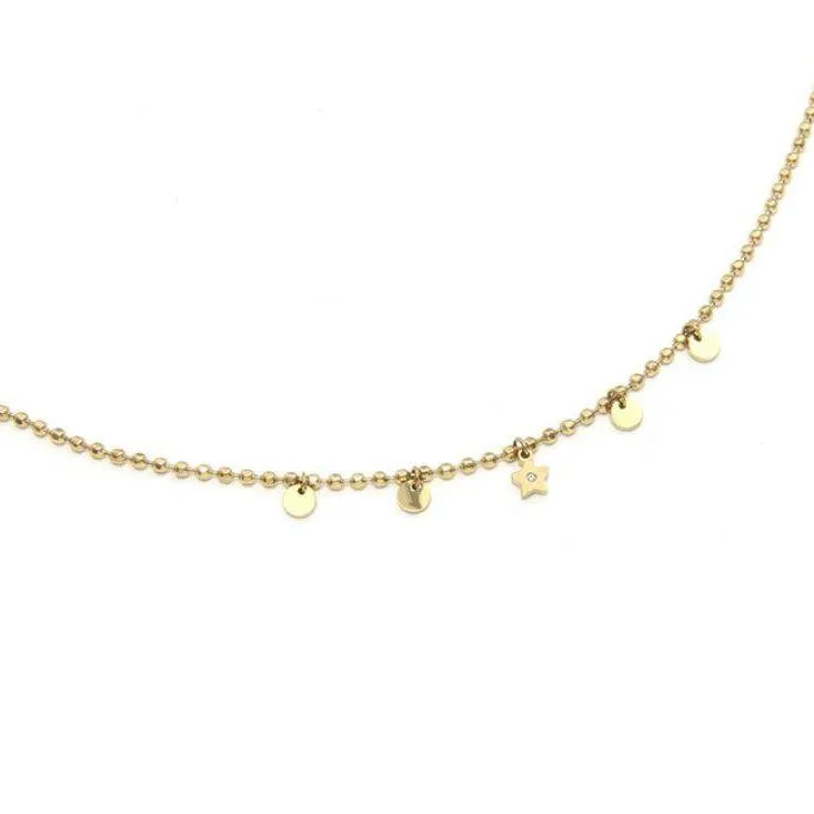 Sadie Tiny Star Charm Necklace