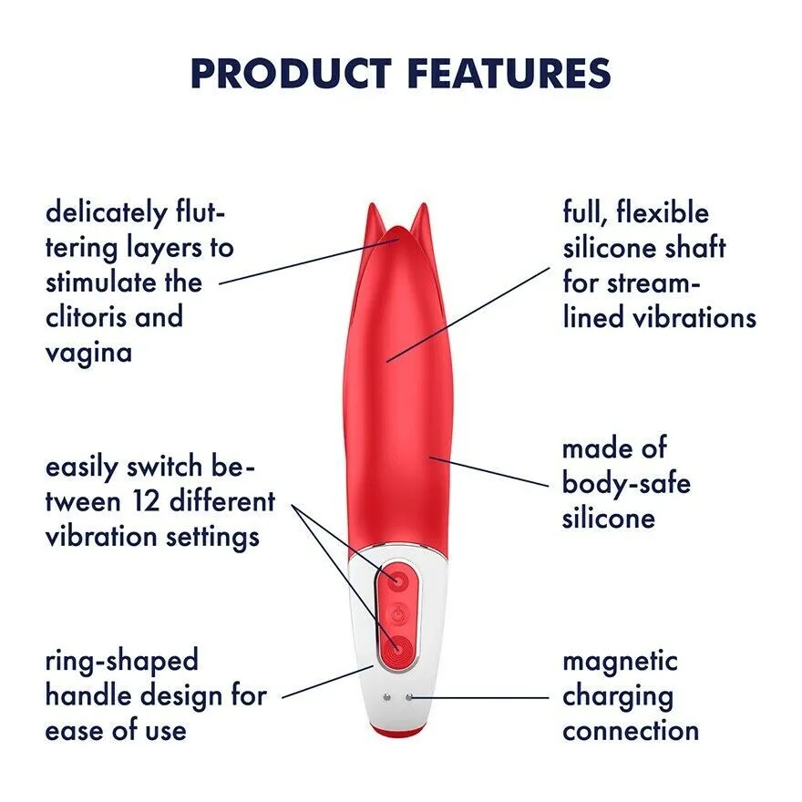 Satisfyer Power Flower Clitoral Vibrator