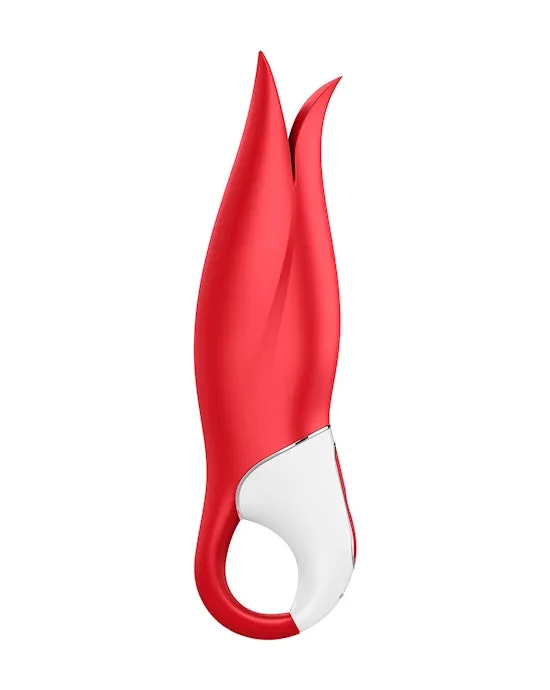 Satisfyer Vibes - Power Flower Red | 7.4 Inch