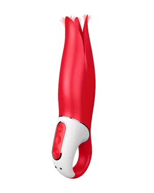 Satisfyer Vibes - Power Flower Red | 7.4 Inch