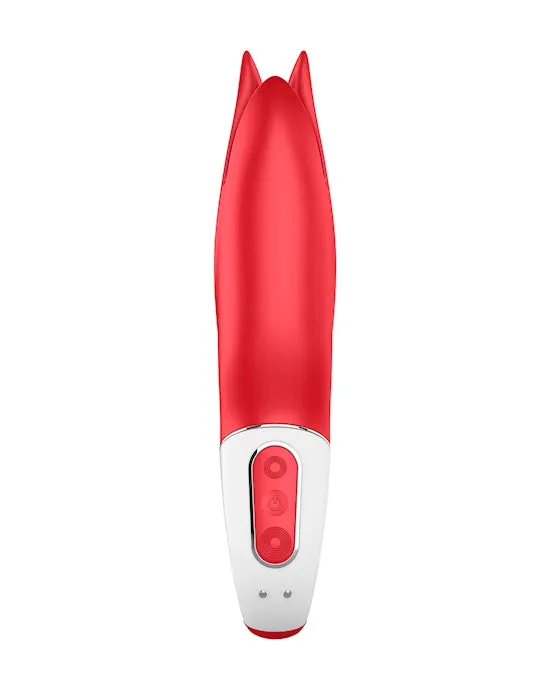 Satisfyer Vibes - Power Flower Red | 7.4 Inch