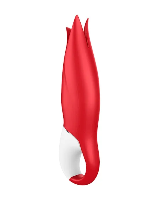 Satisfyer Vibes - Power Flower Red | 7.4 Inch