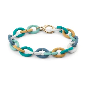 Sea Rainbow Bronze Bracelet